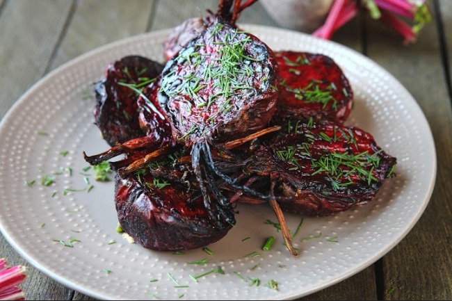 **Slow Cooker Roasted Beets