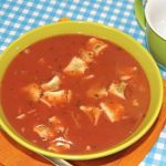 **Slow Cooker Tomato Basil Ravioli Soup
