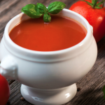 Slow Cooker Fire Roasted Tomato Soup * *