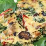 Slow Cooker Garden Frittata * *