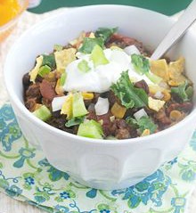 Paleo Turkey and Kale Chili