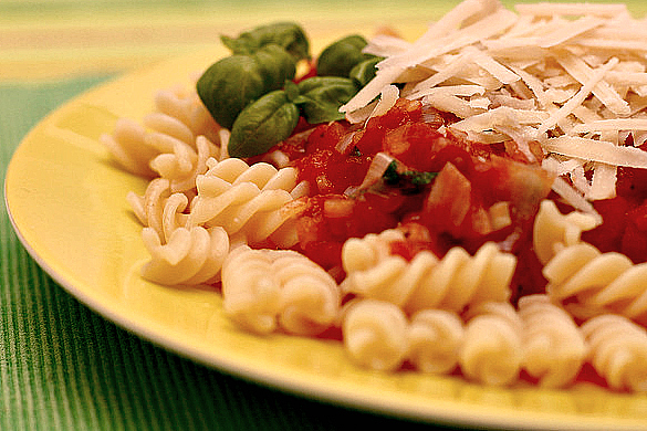 Zucchini and Tomato Pasta Sauce