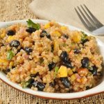 **G-F Slow Cooker black beans and quinoa