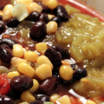 Slow Cooker Mexican Chicken and Black Bean Soup * *