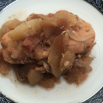 Slow Cooker Paleo Honey Apple Chicken * *