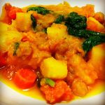 Slow Cooker Paleo Pumpkin and Kale Stew