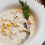 ** Slow Cooker Potato Crab Chowder