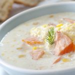 **Slow Cooker Salmon Chowder