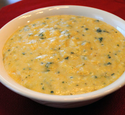 slow cooker garlic and herb polenta