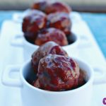 ** Slow Cooker Turkey Cranberry Meatballs