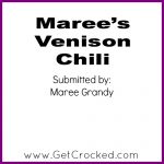 Maree's Venison Chili