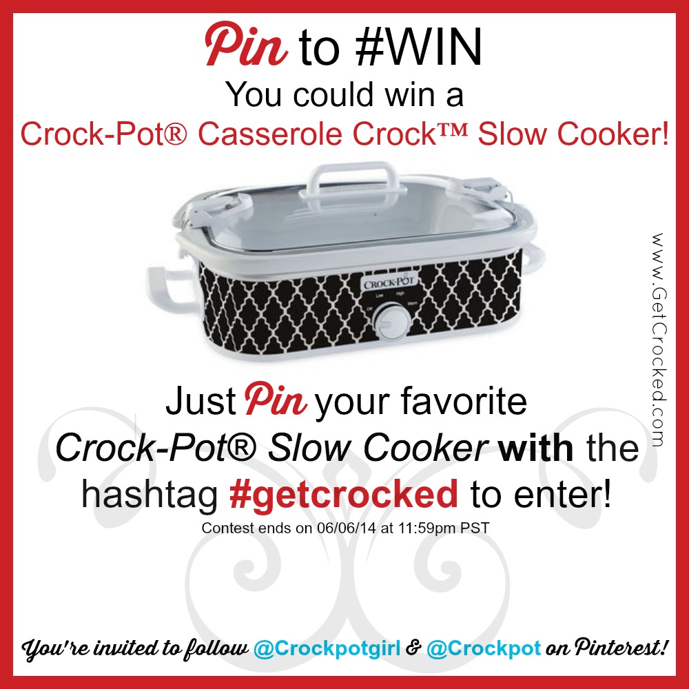 Pin to Win a new slow cooker!