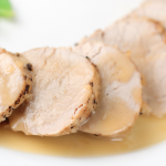 Slow Cooker Maple Brine Pork Loin * *