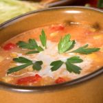 ** Slow Cooker Corn and Red Pepper Chowder
