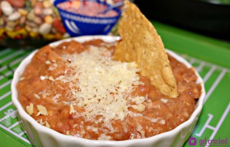 Slow Cooker World's Best Cheesy Bacon Bean Dip