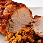 ** Slow Cooker Bacon Wrapped Pork Tenderloin