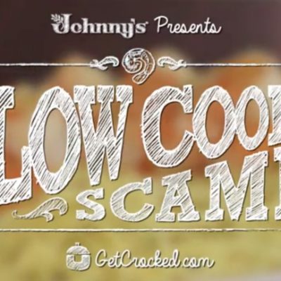 ** Slow Cooker Garlic Shrimp Scampi NEW Web