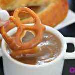 ** Slow Cooker Buttery Caramel Pretzel Dip