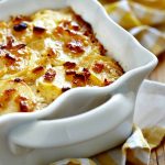 ** Slow Cooker White Cheddar Au Gratin Potatoes