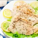**Slow Cooker Lemon Garlic Chicken