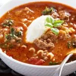 **Slow Cooker Lasagna Soup