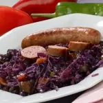 88Slow Cooker Sausage and Cabbage