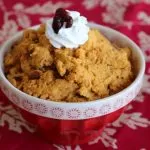 **Slow Cooker Pumpkin Cranberry Custard