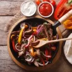 **Slow Cooker Spicy Steak Fajitas