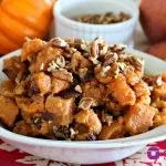 Slow Cooker Maple Citrus Sweet Potatoes